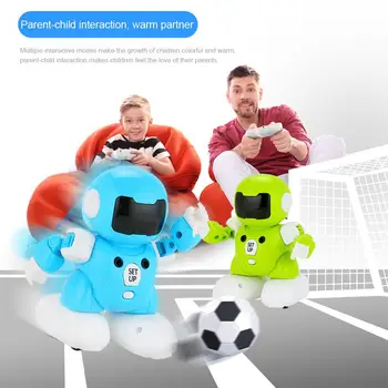 DishyKooker Kids Wireless Smart Soccer Robot with Remote Control Sound Game Interactive Toy
DishyKooker Kids Wireless Smart Soccer Robot with Remote Control Sound Game Interactive Toy