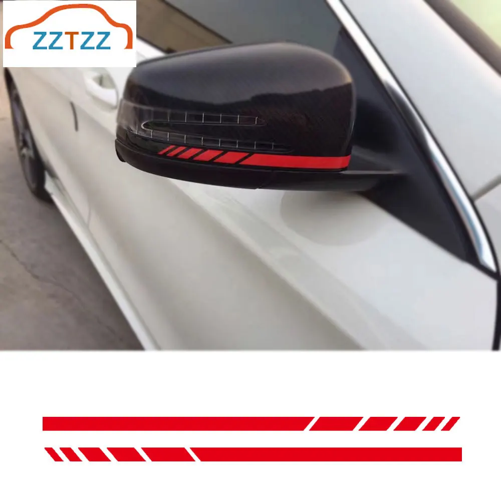 1Pair Car Rear View Mirror Sticker Reflective Decal Vinyl Sticker Decal Stripe Sticker for A C E Class W204 W212
1Pair Car Rear View Mirror Sticker Reflective Decal Vinyl Sticker Decal Stripe Sticker for A C E Class W204 W212