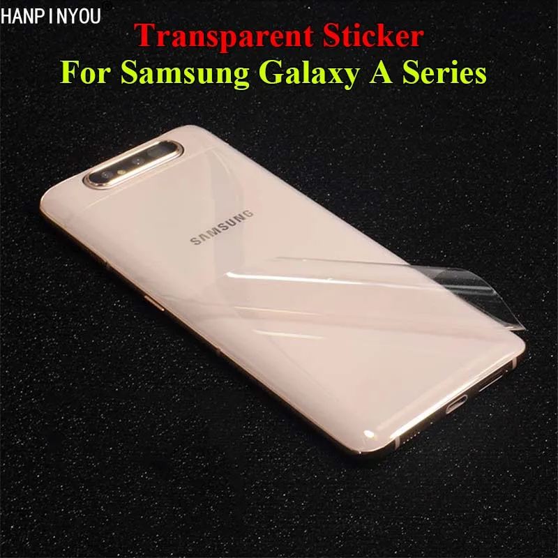 For Samsung Galaxy A80 A70 A60 A20 A7 2018 A9 Pro Back Carbon Fiber / Grid Sticker Durable Transparent Screen Protector Film
For Samsung Galaxy A80 A70 A60 A20 A7 2018 A9 Pro Back Carbon Fiber / Grid Sticker Durable Transparent Screen Protector Film