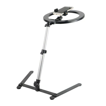 Foldable Phone Holder Desktop Stands Brackets Lazy Mobile Phone Holder With Ring Light for Recording Live Video Bloggers
Foldable Phone Holder Desktop Stands Brackets Lazy Mobile Phone Holder With Ring Light for Recording Live Video Bloggers