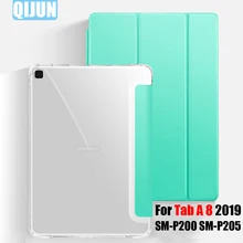 Tablet case for Samsung SM-P200 SM-P205 S Pen Leather Trifold Stand Solid color Sleeve cover funda capa for Galaxy Tab A 8 2019
Tablet case for Samsung SM-P200 SM-P205 S Pen Leather Trifold Stand Solid color Sleeve cover funda capa for Galaxy Tab A 8 2019
