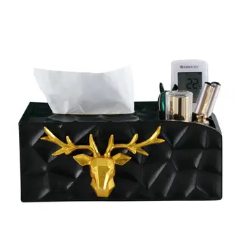 Nordic Multi-purpose Tissue Box Remote Control Storage box Christmas Creative Golden Elk Living Room Home Accessories
Nordic Multi-purpose Tissue Box Remote Control Storage box Christmas Creative Golden Elk Living Room Home Accessories