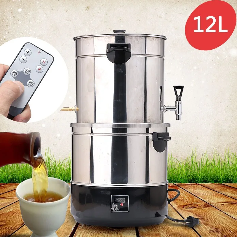 1500W 12L Multi-functional Brew Distiller Moonshine Alcohol Still Stainless Copper Home DIY Wine Making Machine With Contoller
1500W 12L Multi-functional Brew Distiller Moonshine Alcohol Still Stainless Copper Home DIY Wine Making Machine With Contoller