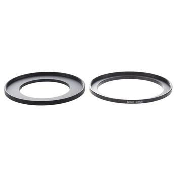 Top 2 Pcs Camera Parts Lens Filter Step Up Ring Adapter Black, 49mm-72mm & 62mm-72mm
Top 2 Pcs Camera Parts Lens Filter Step Up Ring Adapter Black, 49mm-72mm & 62mm-72mm