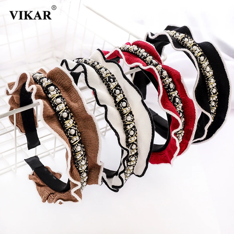 New Women Elegant Knitting Pleated Hairbands Shine Diamonds Headband Cute Boho Girls Hair Hoop Fashion Hair Accessories Headwear 
New Women Elegant Knitting Pleated Hairbands Shine Diamonds Headband Cute Boho Girls Hair Hoop Fashion Hair Accessories Headwear