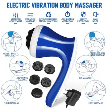 Wireless Roller Slimming Massager Body Therapy Electric Loss Weight Machine 4 Modes Massage Relaxation With 6 Heads US/EU Plug
Wireless Roller Slimming Massager Body Therapy Electric Loss Weight Machine 4 Modes Massage Relaxation With 6 Heads US/EU Plug