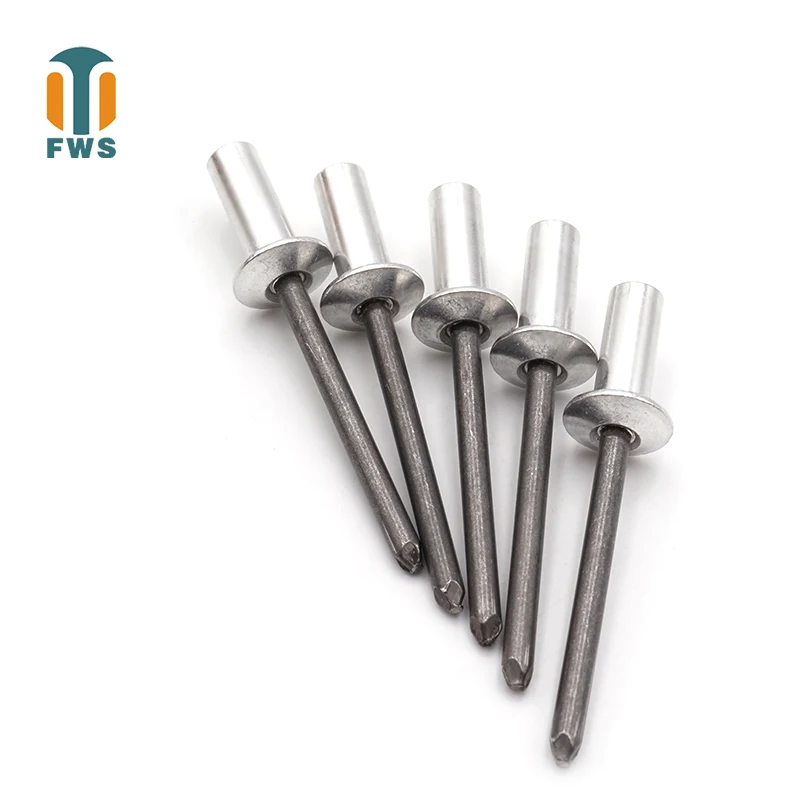 50 PCS M4.8 8-18mm DIN EN ISO 15973 GB /T 12615.1 Aluminum Steel Closed End Blind Rivets With Break Pull Mandrel Protruding Head
50 PCS M4.8 8-18mm DIN EN ISO 15973 GB /T 12615.1 Aluminum Steel Closed End Blind Rivets With Break Pull Mandrel Protruding Head