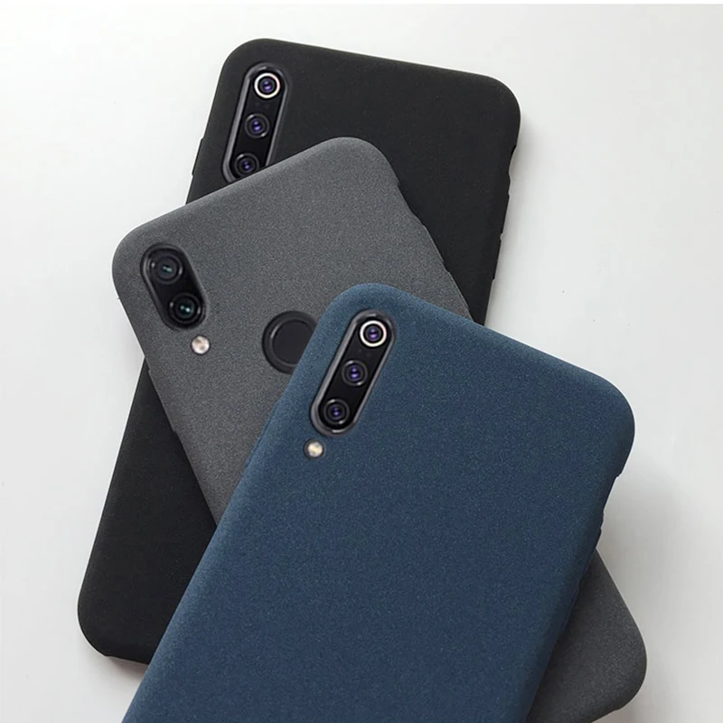 

matte anti fingerprint case on for xiaomi mi 9t cc9 cc9e redmi note 7 k20 mi 9 8 6 6x a3 a2 se pro lite mix 2s 3 soft back cover