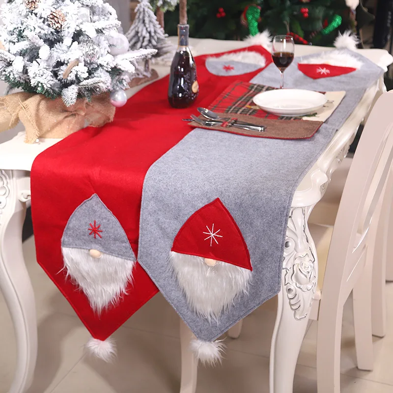 Christmas Decoration Table Runner Creative Table Flag Restaurant Tablecloth Desktop Ornament
Christmas Decoration Table Runner Creative Table Flag Restaurant Tablecloth Desktop Ornament