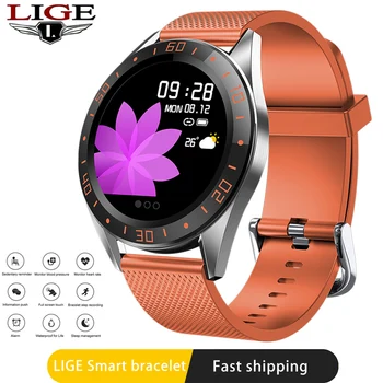 LIGE New Smart Watch Men Sport Fitness Tracker Heart Rate Blood Pressure Monitor For Android ios Pedometer Waterproof smartwatch
LIGE New Smart Watch Men Sport Fitness Tracker Heart Rate Blood Pressure Monitor For Android ios Pedometer Waterproof smartwatch