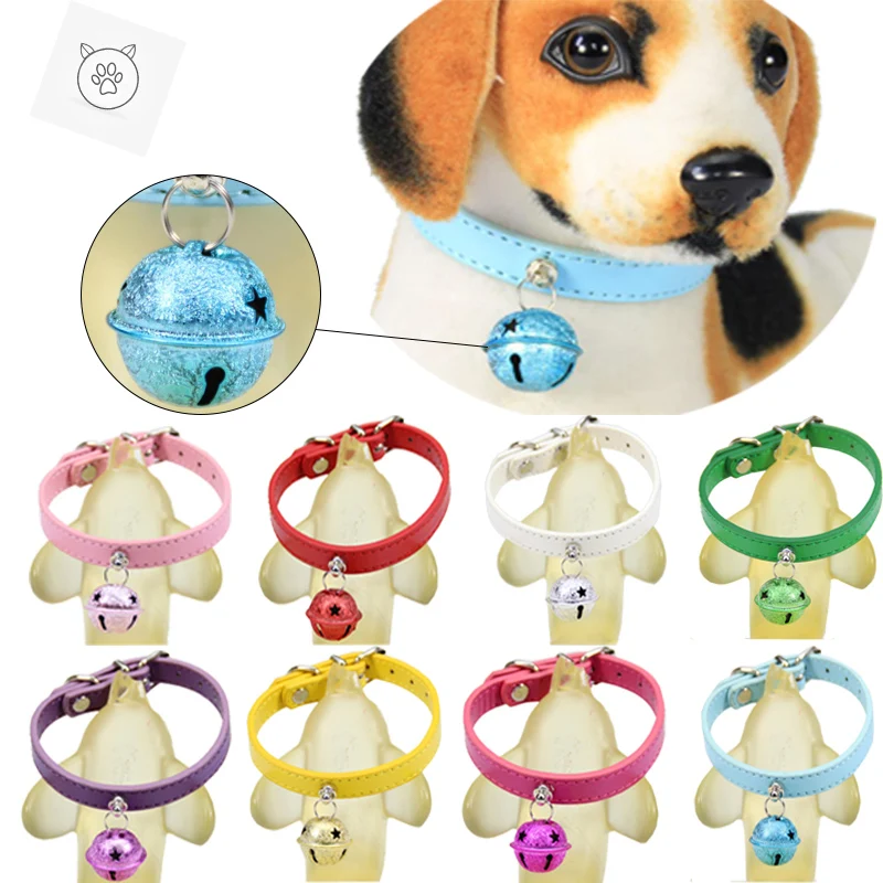 Cat Collar with Bell without Noise Adjustable Buckle PU Strap Dog Collar Puppy Small Cat Pet Supplies Cat Dog Accessories
Cat Collar with Bell without Noise Adjustable Buckle PU Strap Dog Collar Puppy Small Cat Pet Supplies Cat Dog Accessories