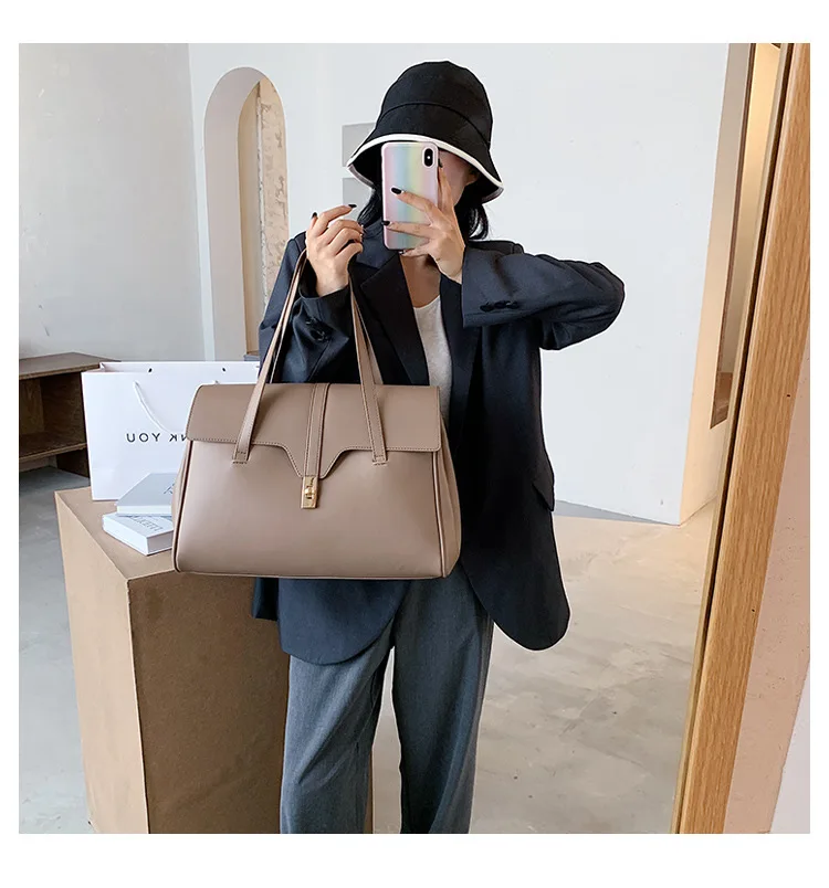 Waliicorners casual women shoulder bags vintage big handbags designer luxury female bag lady large capacity totes simply flap purses 11 Hb4f579e7e3bc485fad7d75ca825e4753c
