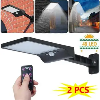 1/2PCS 48LED Solar Light IP65 Waterproof Garden Street Light Outdoor Wall Light 
1/2PCS 48LED Solar Light IP65 Waterproof Garden Street Light Outdoor Wall Light