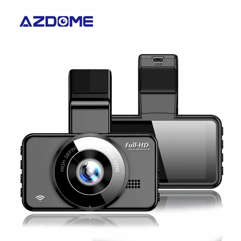 AZDOME M17 Dash Cam 1080P HD 3 Inch Video Rectorder WiFi DVR Night Vision Dual Lens Car Camera 24H Parking Monitor Dashcam
AZDOME M17 Dash Cam 1080P HD 3 Inch Video Rectorder WiFi DVR Night Vision Dual Lens Car Camera 24H Parking Monitor Dashcam