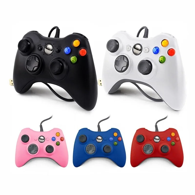 USB Wired Vibration Gamepad Joystick Suitable for Xbox 360 Controller Windows 7 / 8 / 10 System Control Gamepad Joystick
USB Wired Vibration Gamepad Joystick Suitable for Xbox 360 Controller Windows 7 / 8 / 10 System Control Gamepad Joystick