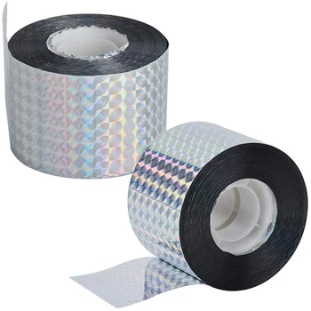 2 Roll Bird Scare Tape Anti Bird Tape Dual-Sided Reflective Deterrent Scare Tape for Birds Pigeons Repeller Ribbon Tapes
2 Roll Bird Scare Tape Anti Bird Tape Dual-Sided Reflective Deterrent Scare Tape for Birds Pigeons Repeller Ribbon Tapes