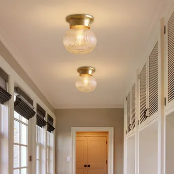 American Copper LED Ceiling Light Fixtures Kitchen Hallway Balcony Porch Modern Simple Ceiling Lamps Plafondlamp Luminaria
American Copper LED Ceiling Light Fixtures Kitchen Hallway Balcony Porch Modern Simple Ceiling Lamps Plafondlamp Luminaria