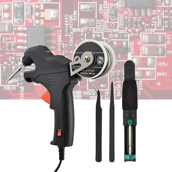 Alloy Tip Handheld Indicator Light Inner Heating Tool Soldering Iron Kit Home Electrical Lightweight Auto Send Tin Portable
Alloy Tip Handheld Indicator Light Inner Heating Tool Soldering Iron Kit Home Electrical Lightweight Auto Send Tin Portable