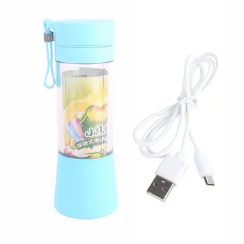380ml 2/4 Blades Mini USB Rechargeable Portable Electric Fruit Juicer Smoothie Maker Blender Machine Sports Bottle Juicing Cup
380ml 2/4 Blades Mini USB Rechargeable Portable Electric Fruit Juicer Smoothie Maker Blender Machine Sports Bottle Juicing Cup