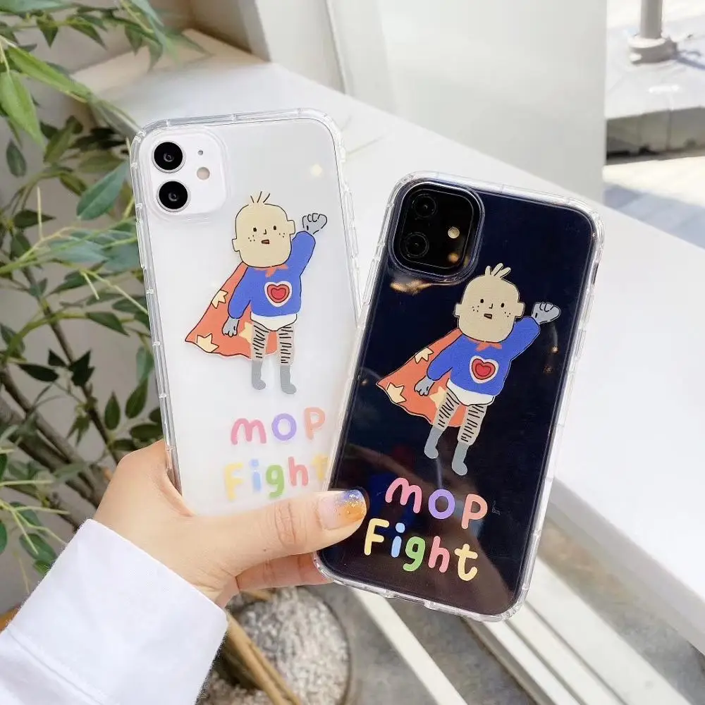 Cute Cartoon Transparent Phone Case For iPhone 11 11Pro Max SE 2020 X XR XS Max 7 8 Plus Silicone Case Bumper Back Cover
Cute Cartoon Transparent Phone Case For iPhone 11 11Pro Max SE 2020 X XR XS Max 7 8 Plus Silicone Case Bumper Back Cover