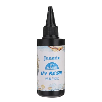 100g Hard UV Resin DIY Fast Curing UV Clear Hard Resin Safe UV Resin For Making Jewelry Handicrafts Epoxy Resin
100g Hard UV Resin DIY Fast Curing UV Clear Hard Resin Safe UV Resin For Making Jewelry Handicrafts Epoxy Resin