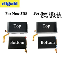 

cltgxdd Top Upper & Bottom Lower LCD Display Screen Replacement For Nintendo New 3DS LCD Screen For New 3DS XL / LL