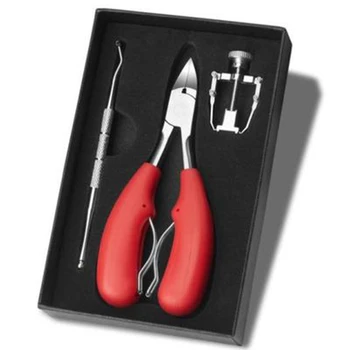 Red Stainless Steel Nail Nipper Set Cuticle Pusher Ingrown Toenail Remover Nail Care Cuticle Trimmer Nail Correction Tool
Red Stainless Steel Nail Nipper Set Cuticle Pusher Ingrown Toenail Remover Nail Care Cuticle Trimmer Nail Correction Tool