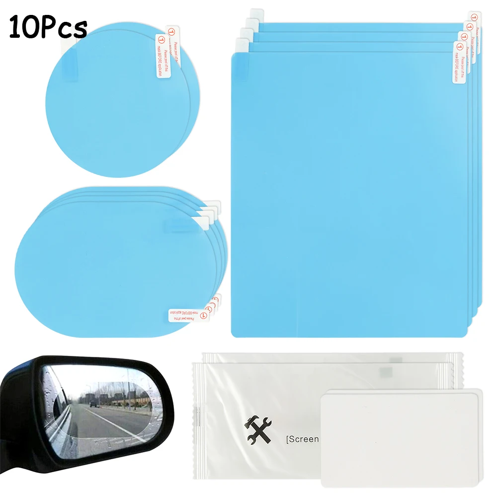 Car Rearview Mirror Protective Film Sticker Decals Anti Fog Rain Clear Mirror Protective Auto Accessories
Car Rearview Mirror Protective Film Sticker Decals Anti Fog Rain Clear Mirror Protective Auto Accessories