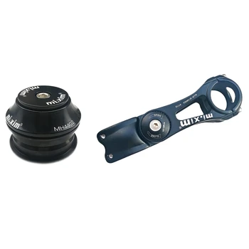 Mi.XiM 1 Pcs Mountain Bike Bearing Headset 28.6X44/44mm & 1 Pcs Mountain Bike Stem Short Handlebar Stem 31.8mm
Mi.XiM 1 Pcs Mountain Bike Bearing Headset 28.6X44/44mm & 1 Pcs Mountain Bike Stem Short Handlebar Stem 31.8mm