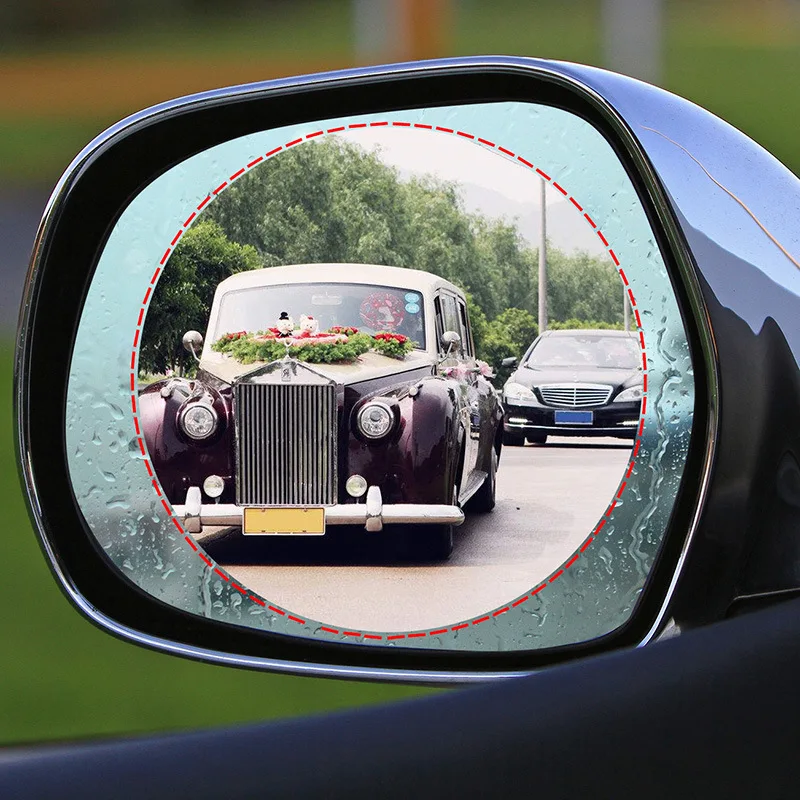 2pcs Set Car Rearview Mirror Film Waterproof Sticker Window Transparent Anti-fog Anti-glare Rainproof Auto Protective Film
2pcs Set Car Rearview Mirror Film Waterproof Sticker Window Transparent Anti-fog Anti-glare Rainproof Auto Protective Film