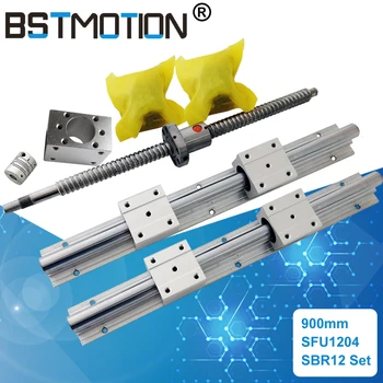 sbr12 linear rail + SFU1204 ball screw set 900mm + BKBF10 end support bearing + 1204 housing +coupling for cnc parts
sbr12 linear rail + SFU1204 ball screw set 900mm + BKBF10 end support bearing + 1204 housing +coupling for cnc parts