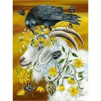 5D DIY Diamond Painting Cross Stitch Sheep and crow Crystal Needlework Diamond Embroidery pattern Full Diamond mosaic painting
5D DIY Diamond Painting Cross Stitch Sheep and crow Crystal Needlework Diamond Embroidery pattern Full Diamond mosaic painting