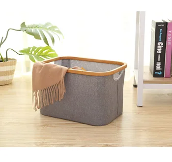 Collapsible Rectangular Laundry Hamper Bamboo Foldable Large Capacity Storage Basket Self Standing Storage Bag for Clothes Toys
Collapsible Rectangular Laundry Hamper Bamboo Foldable Large Capacity Storage Basket Self Standing Storage Bag for Clothes Toys