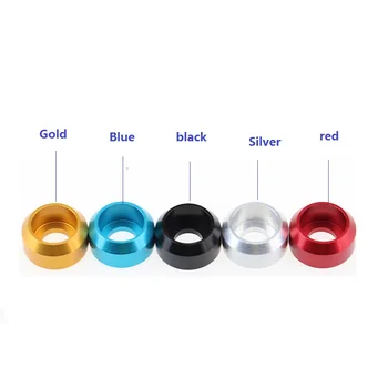 M3 M4 M5 M6 M8 Aluminum Aolly Cup Head Cone Washer Crown Type Washer Shim Colourful Anodized Gaskets 
M3 M4 M5 M6 M8 Aluminum Aolly Cup Head Cone Washer Crown Type Washer Shim Colourful Anodized Gaskets