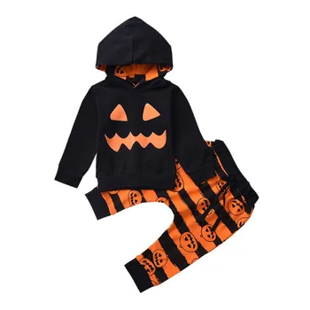 Thanksgiving Outfits Baby Boy Clothes Pumpkin Print Hoodie+Striped Pant Halloween Costume Baby Christmas Outfits Unisex Clothing
Thanksgiving Outfits Baby Boy Clothes Pumpkin Print Hoodie+Striped Pant Halloween Costume Baby Christmas Outfits Unisex Clothing