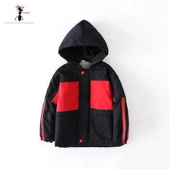 Kung Fu Ant Children Stitching Color Jacket 2019 Winter Jacket For Boys Kids Hooded Warm Outerwear Coat 
Kung Fu Ant Children Stitching Color Jacket 2019 Winter Jacket For Boys Kids Hooded Warm Outerwear Coat
