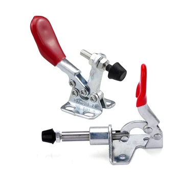 1Pcs Hand Tool Toggle Clamp Vertical with 4 PCS 60 Lbs Antislip Covered Hand Tool Toggle Clamp Horizontal Clamp 201A
1Pcs Hand Tool Toggle Clamp Vertical with 4 PCS 60 Lbs Antislip Covered Hand Tool Toggle Clamp Horizontal Clamp 201A
