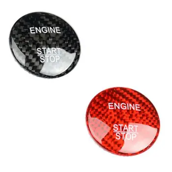 Car Engine Ignition Start Button Cover Stop Switch Key Decor Ring Carbon Fiber Sticker Keyless Engine Start Stop Button
Car Engine Ignition Start Button Cover Stop Switch Key Decor Ring Carbon Fiber Sticker Keyless Engine Start Stop Button