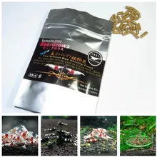 45g aquário de cristal camarão comida trigo stem bactérias abelha-cresce vermelho cereja camarão alimentos contendo vitaminas minerais aminoácidos(China)