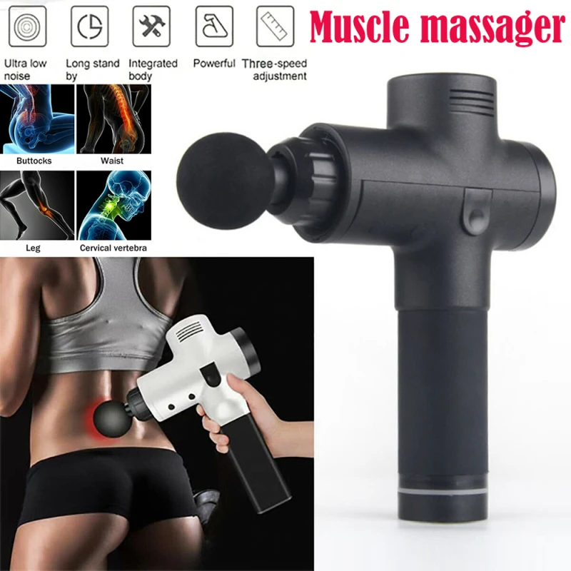 EMS Muscle Relaxation Massager Gun Rechargeable Deep Vibration Therapy Muscle Massager Touch Screen 20 Files Frequency Massager
EMS Muscle Relaxation Massager Gun Rechargeable Deep Vibration Therapy Muscle Massager Touch Screen 20 Files Frequency Massager