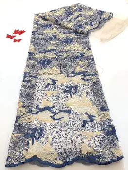 France Sequins Lace Fabric 2019 High Quality African Evening Dress Fabric New Nigeria Appliqued Embroidered Mesh Lace Fabric
France Sequins Lace Fabric 2019 High Quality African Evening Dress Fabric New Nigeria Appliqued Embroidered Mesh Lace Fabric