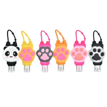 Portable Cartoon Silicone Mini Hand Sanitizer Refillable Spilt Bottles Detachable Cover Soap Dispenser Containers
Portable Cartoon Silicone Mini Hand Sanitizer Refillable Spilt Bottles Detachable Cover Soap Dispenser Containers