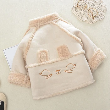 2019 New Winnter Girl Jacket Thick Jacket Boys Plus Velvet Baby Cardigan Girls Wool Winter Coat Boys Long Wool Coat 
2019 New Winnter Girl Jacket Thick Jacket Boys Plus Velvet Baby Cardigan Girls Wool Winter Coat Boys Long Wool Coat