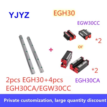 2pcs 100-1150mm EGH30 linear rail guide + 4pcs EGH30CA / EGW30CC bearing CNC parts Free shipping
2pcs 100-1150mm EGH30 linear rail guide + 4pcs EGH30CA / EGW30CC bearing CNC parts Free shipping