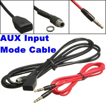 Car 3.5mm AUX Input Mode Cable Female Dash Mountable Socket Aux-in Audio Adapter Cable for Phone for BMW E46 1998 - 2006
Car 3.5mm AUX Input Mode Cable Female Dash Mountable Socket Aux-in Audio Adapter Cable for Phone for BMW E46 1998 - 2006