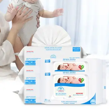 80 pcs No Alcohol Wipes Sterilization Portable Wipes Antibacterial Baby wipes
80 pcs No Alcohol Wipes Sterilization Portable Wipes Antibacterial Baby wipes