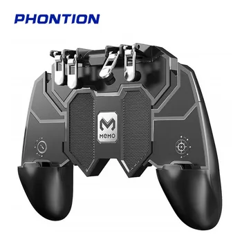 AK66 R11 PUBG Mobile Controller Turnover Button Gamepad Pubg Trigger for mobile IOS Android Six 6 Finger Operating Peripherals
AK66 R11 PUBG Mobile Controller Turnover Button Gamepad Pubg Trigger for mobile IOS Android Six 6 Finger Operating Peripherals