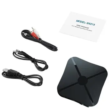 Audio Transmitter Receiver TV Computer Speaker Car Adapter 3.5mm 2-in-1 for Home Sound SystemTV Headphone
Audio Transmitter Receiver TV Computer Speaker Car Adapter 3.5mm 2-in-1 for Home Sound SystemTV Headphone