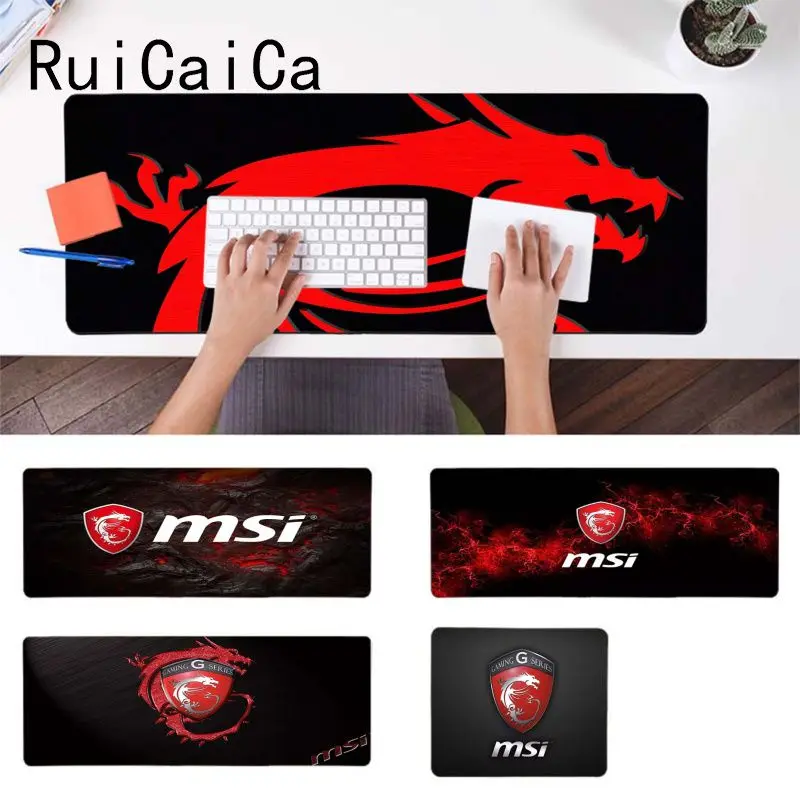 RuiCaiCa Simple Design Funny MSI Logo gamer play mats Mousepad Rubber Mouse Durable Desktop Mousepad
RuiCaiCa Simple Design Funny MSI Logo gamer play mats Mousepad Rubber Mouse Durable Desktop Mousepad