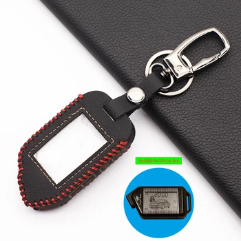 For Sher-khan Mobicar A Mobicar B Russian Version 2 Way Car Alarm System Two Way LCD Remote Fob Leather Key Chain Case Cover
For Sher-khan Mobicar A Mobicar B Russian Version 2 Way Car Alarm System Two Way LCD Remote Fob Leather Key Chain Case Cover